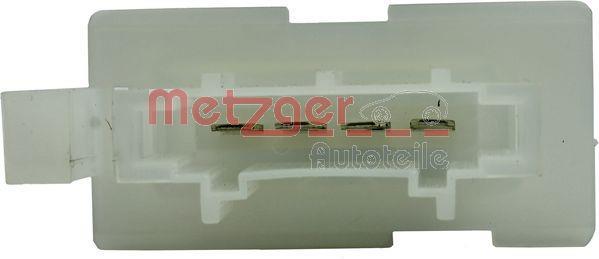 Résistance, pulseur d'air habitacle (Élément de commande, chauffage/ventilation) METZGER ref. 0917160